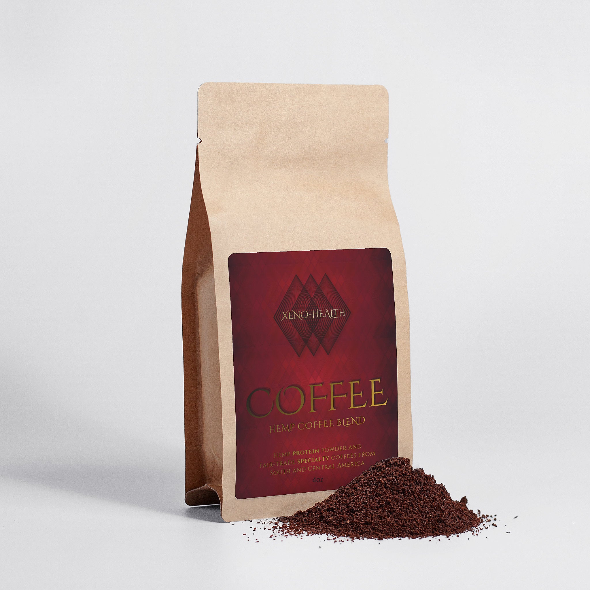 Organic Hemp Coffee Blend - Medium Roast 4oz