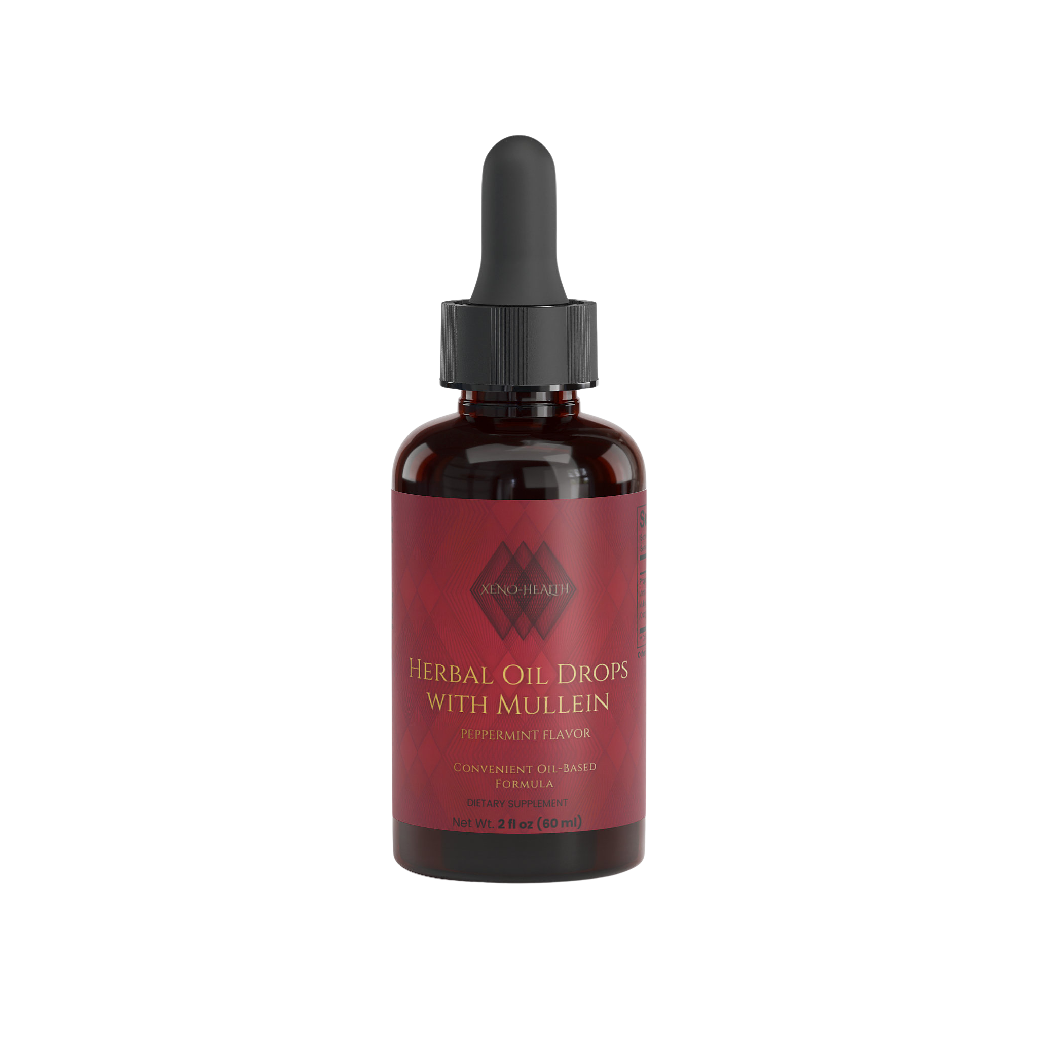 Herbal Oil Drops with Mullein